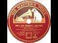 Ray Noble - Don't Say Goodbye (Al Bowlly)