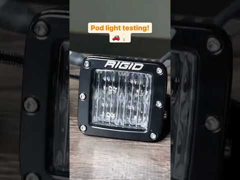 Pod Light Testing! Rigid Industries vs. Morimoto
