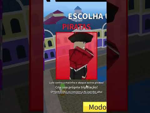 PIRATA ou MARINHEIRO? O que voce escolhe? #roblox #bloxfruit #shorts #bloxfruits
