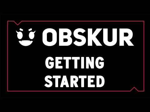 Getting Started OBSKUR | UE5 Broadcasting Application
