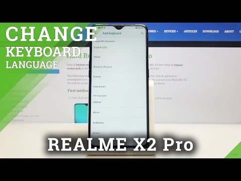 How to Change Keyboard Language on REALME X2 Pro – Open Keyboard Settings