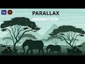 Jungle Animation With Motion Graphic