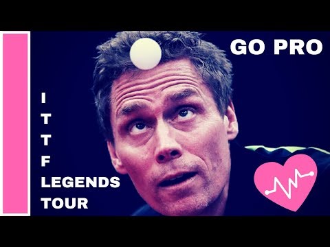 ITTF Legends Tour 2016 | Go Pro Training | Backstage.