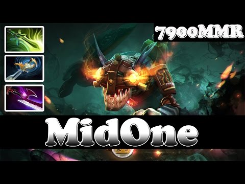 Dota 2 - MidOne 7900MMR Plays Slark Vol 7 - Ranked Match Gameplay