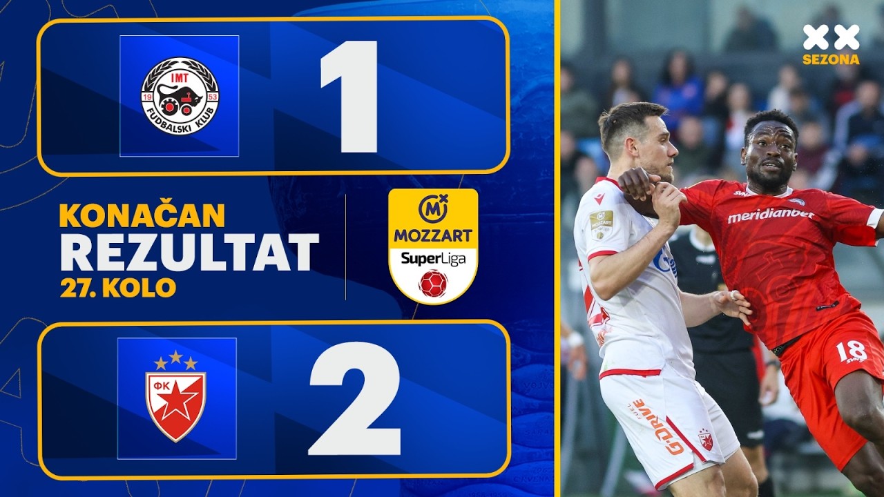 FK IMT Beograd vs FK Crvena zvezda Highlights