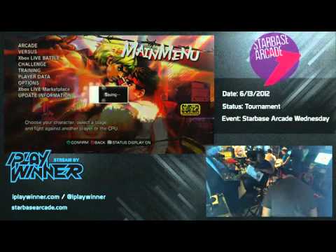 SSF4: Starbase Arcade Tournament PT 1 - 6/14/2012