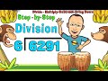 Basic Long Division for kids || Beginners Step by Step Process Dividing 4-Digit by 1-Digit Number