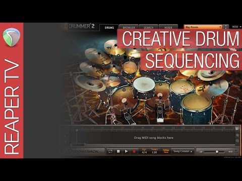Creative Drum Programming / Sequencing with EZ Drummer 2 & Reaper 5