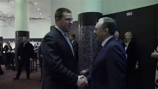 Встреча Зограба Мнацаканяна с премьер - министром Эстонии