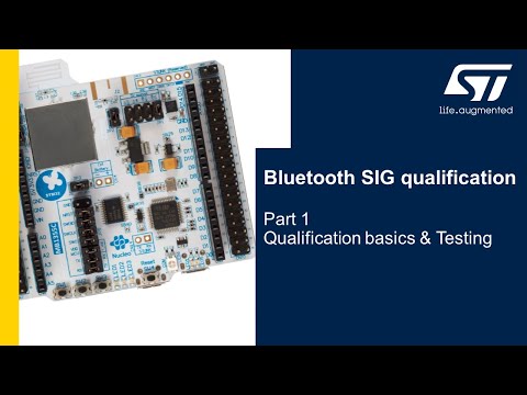 STM32WB Certification measurements - 3 Bluetooth SIG qualification - part1