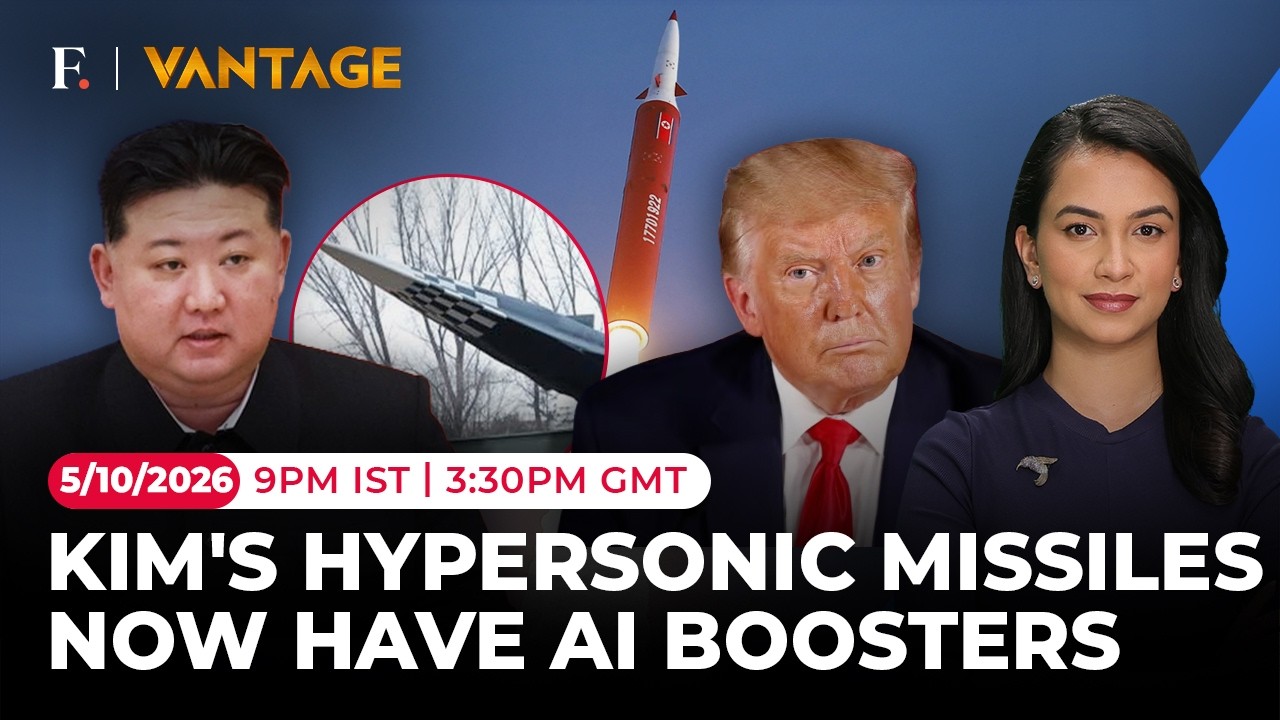 North Korea Fires AI-Powered Hypersonic Missile That Can Change Path On Its Own | Vantage