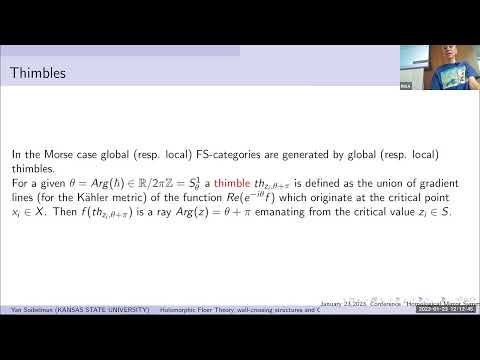 Homological Mirror Symmetry: Yan Soibelman