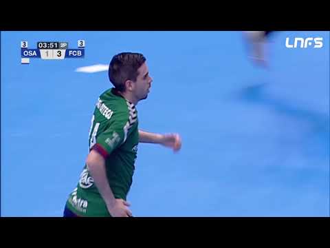 Gol Adri Ortego (1-3) Osasuna Magna - Barça Lassa. Semifinales Copa España. LNFS