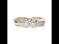 De Beers Infinity Diamond Solitaire Ring