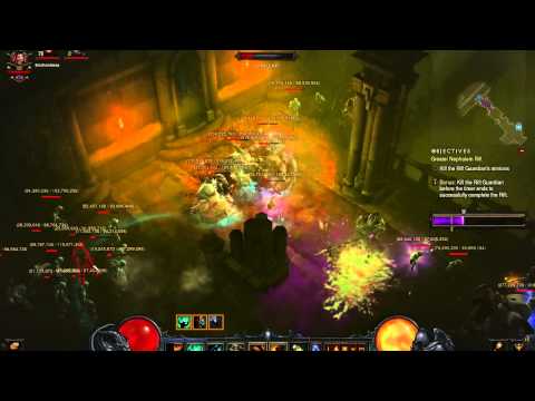 Diablo 3 Leap Frog Barbarian build 2.3.0 Grift level 30 farming HARDCORE