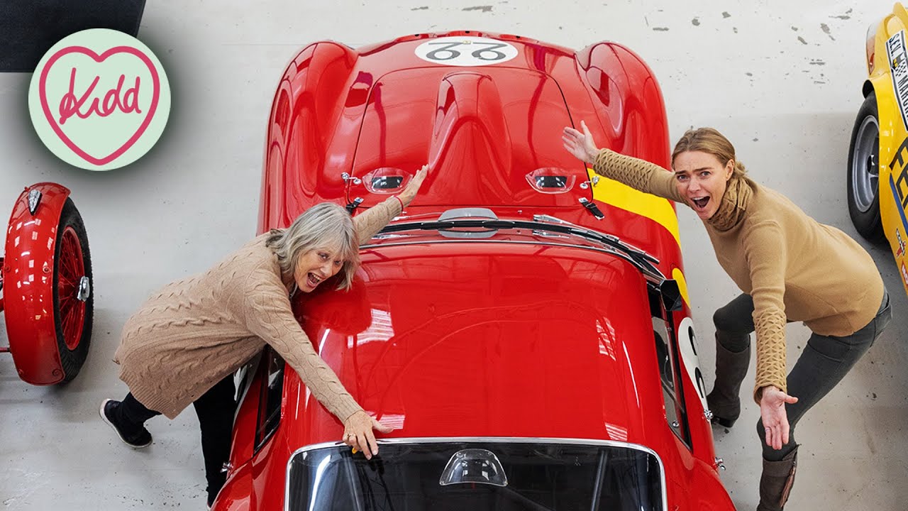 Taking a Ferrari 250 GTO & Daytona Competizione for lunch! | Kidd in a Sweet Shop | 4K