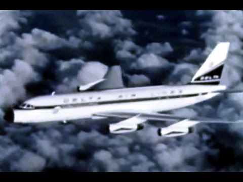 Delta Convair CV-880 Promo Film - 1960
