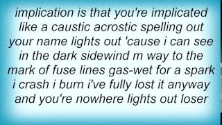 Fugazi - Caustic Acrostic Lyrics