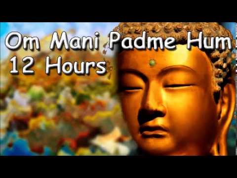SLEEP MEDITATION - Om mani padme hum mantra 12 hour full night meditation with Tibetan Monks