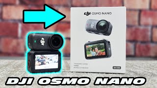 DJI OSMO NANO - REVIEW - LOW LIGHT TEST - UNBOXING