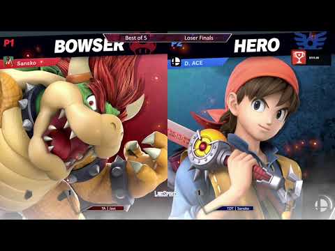 Lagspike 28 - TDT | Sansko (Bowser) vs TA | Javi (Hero) Loser Finals