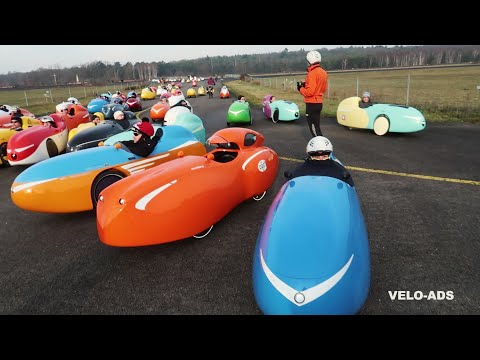 162 Velomobiles Meet Up - Oliebollentocht ride 2019