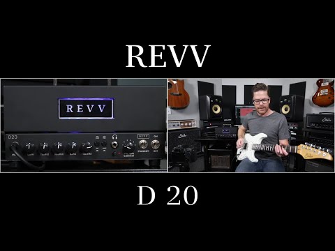 REVV Amps D20 20 watt all tube amp with built-in Two Notes Torpedo. Demo video by Shawn Tubbs