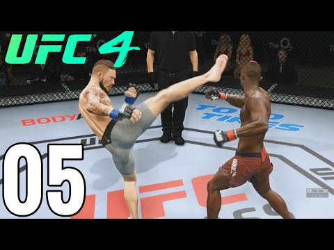 UFC 4 Career Mode Walkthrough Part 5 - TOP 15