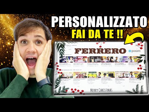 APRO IL CALENDARIO DELL’AVVENTO FERRERO PERSONALIZZATO 🎁 FAI DA TE 2022