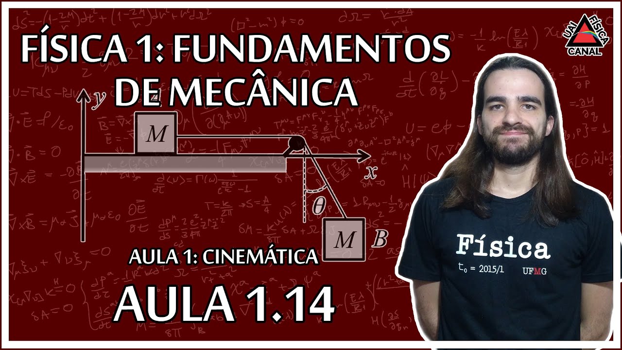 Física 1 - Movimento circular uniforme, parte 2 | Solução do movimento - Aula 1.14