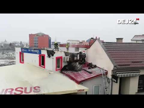 Incendiu Restaurant La Tina Hasdeu Cluj Napoca 14 ianuarie 2020 Dej24 ro