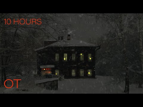 Spooky Blizzard | Howling wind and blowing snow for Relaxing | Study | Sleeping | Winter Ambience
