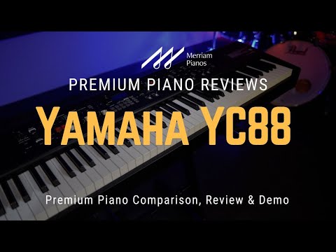 Yamaha YC88 88-Key Stage Keyboard / Organ 2020 - Present - Black image 5