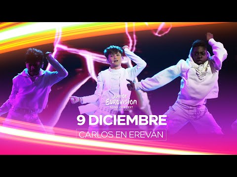 CARLOS HIGES realiza su SEGUNDO ENSAYO en EUROVISIÓN JUNIOR 2022