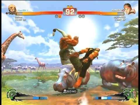 Bullcat [Gouken] vs asyura333 [Ryu] SUPER STREET FIGHTER 4 - Japanese Online Ranked Matches