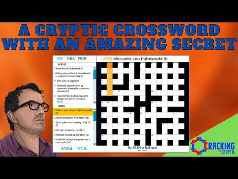 A Cryptic Crossword With An Amazing Secret!