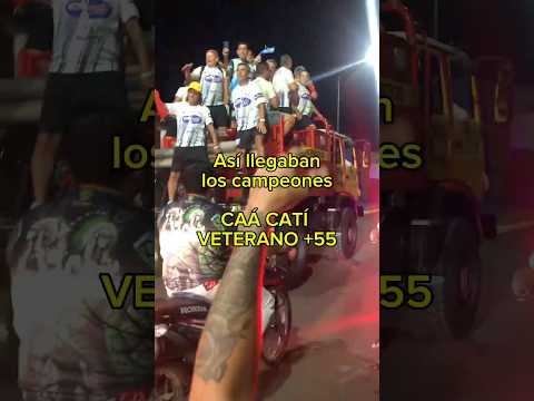 CAÁ CATÍ ES EL NUEVO CAMPEÓN DEL SUDAMERICANO DE FÚTBOL  VETERANOS CATÍ +55