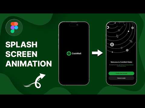 Splash Screen Animation in Figma | Figma Tutorial for Beginners