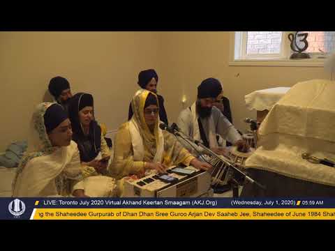 008 Toronto July 2020 Wednesday Morning -  Bibi Harinder Kaur Jee Italy