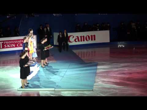 2015 Four Continents Figure Skating Championsips - Ice Dance Victory Ceremony 1
