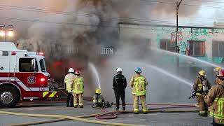 Multiple Stores Destroyed in Vancouver Fire