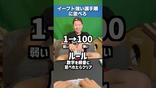 イーフト強い選手順に並べろ⁉️ #efootball #イーフトアプリ #イーフト