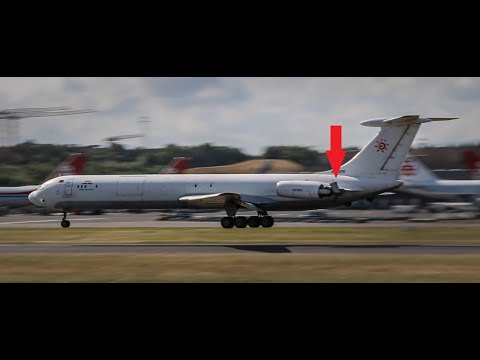 Reverse thrust 30feet in the air before touchdown!! | IL62
