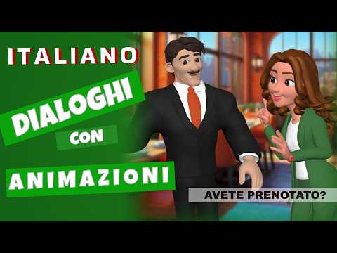 Impara Italiano AL RISTORANTE - Conversazione e frasi utili IT