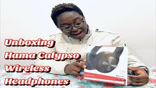 Unboxing Hama Calypso wireless headphones
