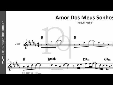 Amor Dos Meus Sonhos - Raquel Mello