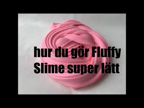 Hur man gör Fluffy Slime av potatis mjöl, vete mjöl och vatten