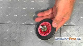 How To: Whirlpool/KitchenAid/Maytag Drum Support Roller Shaft WPW10359272