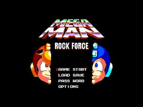 Mega Man Rock Force Music - Intro Stage / Shock Man (Extended)