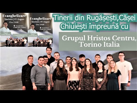 EVANGHELIZARE Stadionul comunei Cășei -Cluj  Grupul Hristos Centru -Rugășești, Cășei și Chiuiești